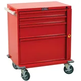 Harloff V24-4B Medical Storage Cart with Drawers and Wheels