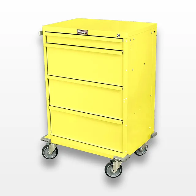 Harloff V30-4K Medical Cart with Key Lock and 30" Drawer Space