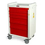 Harloff MR6B MRI Safe Cart with Breakaway Locking System