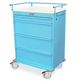 Harloff VLT480PC Medical Cart with Locking System and Casters