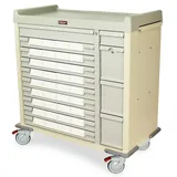 Harloff SL36BIN5 Medication Cart Dual Column 36 Bins