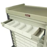Harloff SL36BIN5 Medication Cart Dual Column 36 Bins