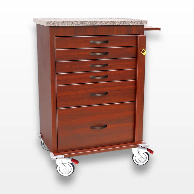 Harloff WV6400-CM Medical Cart Lightweight Aluminum