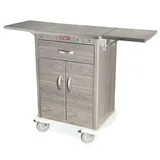 Harloff MWA2427K01-21DR-DG Medical Cart with Stainless Steel Top