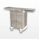 Harloff MWA2427K01-21DR-DG Medical Cart with Stainless Steel Top