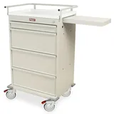 Harloff VLT360PC Medical Cart with Locking System and Casters