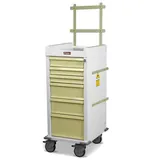 Harloff MRN6K-MAN MRI Safe Cart with Lock and Casters