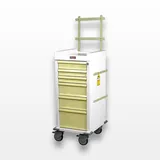 Harloff MRN6K-MAN MRI Safe Cart with Lock and Casters
