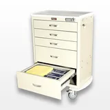Harloff TPS3028EC5 Medical Cart with Electronic Lock and Customizable Drawers