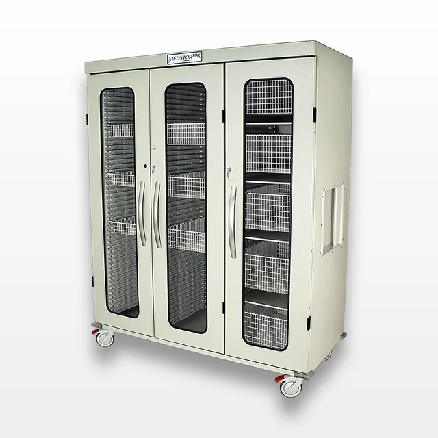 Harloff MSPM83-00GK Medical Storage Cabinet with Locking Options