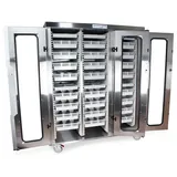 Harloff MSSM83-00GK Medical Storage Cabinet with 270-Degree Doors