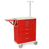 Harloff MDS3030B06+MD30-EMG1 Medical Cart with Lock Options