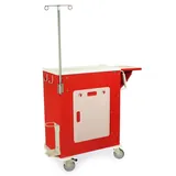 Harloff MDS3030B06+MD30-EMG1 Medical Cart with Lock Options