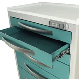 Harloff MPA3030E06 Medical Storage Cart with Multiple Drawers