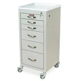 Harloff M3DS1830K06 Medical Cart Steel Construction Key Lock