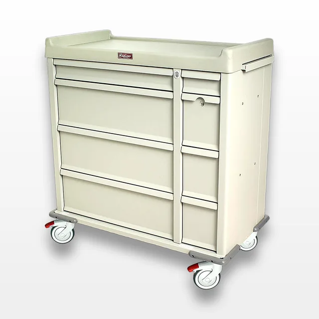 Harloff SL600PC Medication Cart with 600 Punch Card Capacity