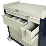 Harloff SL600PC Medication Cart with 600 Punch Card Capacity