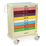 Harloff MDS3030B09PED Pediatric Cart with Breakaway Locks