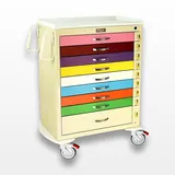 Harloff MDS3030B09PED Pediatric Cart with Breakaway Locks
