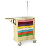 Harloff MDS3030B09PED-EMG Medical Cart Pediatric Compatible