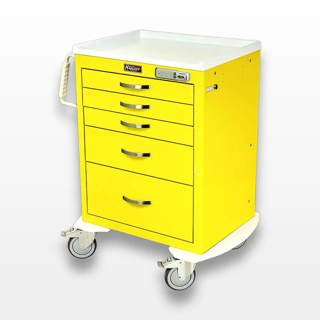 Harloff MDS2424E05 Medical Cart with Electronic Lock