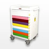 Harloff MR9B-PED MRI-Safe Cart with Breakaway Lock