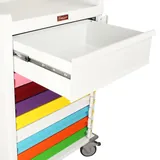 Harloff MR9B-PED MRI-Safe Cart with Breakaway Lock