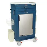 Harloff MH5300K Medical Cart with Follett Refrigerator