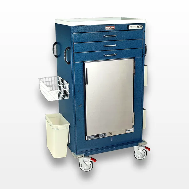 Harloff MH5300K Medical Cart with Follett Refrigerator