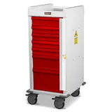 Harloff MRN7B MRI Safe Cart with Breakaway Lock