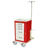 Harloff MPA1824B05+MD18-EMG Medical Cart Lightweight Aluminum