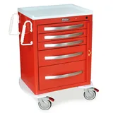 Harloff MPA2424B05 Medical Cart Lightweight Aluminum