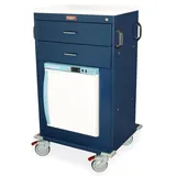 Harloff MH4216K-AC Medical Cart with Accucold Refrigerator