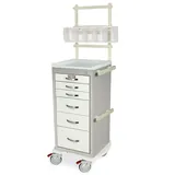 Harloff MPA1830K06+MD18-ANS Medical Cart Aluminum Lightweight