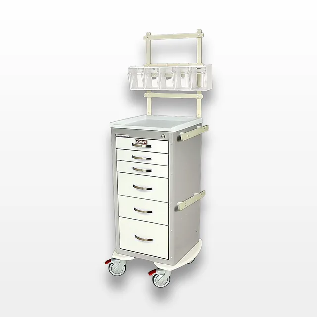 Harloff MPA1830K06+MD18-ANS Medical Cart Aluminum Lightweight