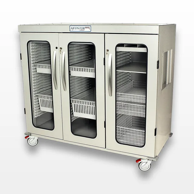 Harloff MSPM63-00GK Medical Storage Cabinet with Locking Options