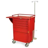 Harloff V30-6EMG Medical Cart with Steel Body and Lock Bar