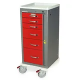 Harloff MPA1830B06 Medical Cart Lightweight Aluminum