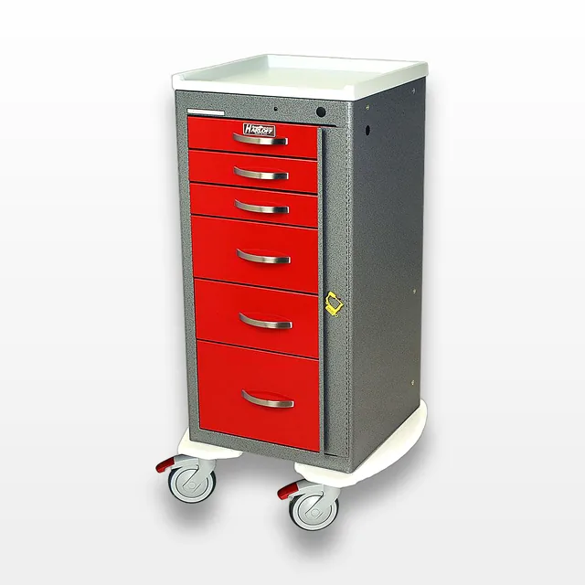 Harloff MPA1830B06 Medical Cart Lightweight Aluminum