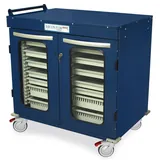 Harloff MSPM42-00GK Medical Storage Cart with Trays and Wheels