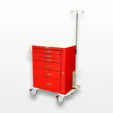 Harloff MDS3030B06+MD30-EMG Medical Cart with Accessories