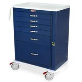 Harloff M-Series Tall Emergency Crash Cart Medical Supply
