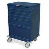 Harloff V30-6K Medical Cart with Key Lock and Steel Drawers