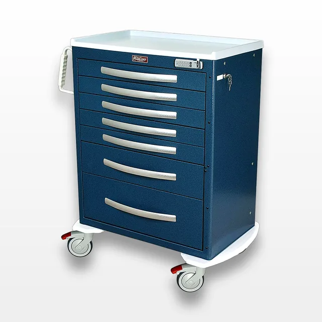 Harloff MPA3030E07 Medical Storage Cart with Electronic Lock