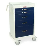 Harloff MDS2430K15 Medical Cart with Lock and Antimicrobial Top