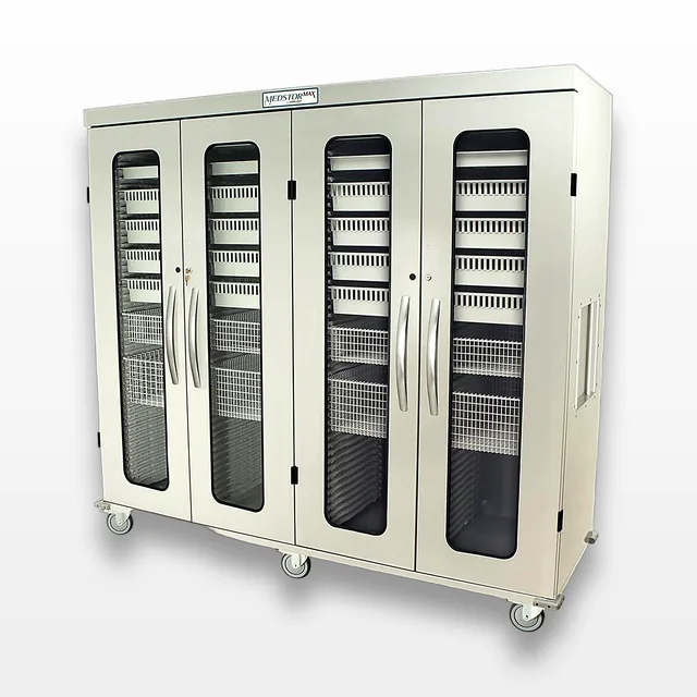 Harloff MSPM84-00GK Medical Storage Cabinet with Locking Options