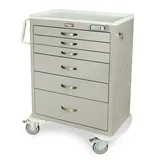 Harloff MDS3030E06 Medical Cart with Electronic Lock and Customizable Drawers