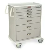 Harloff MDS3030E06 Medical Cart with Electronic Lock and Customizable Drawers