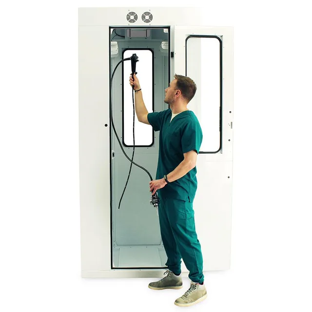 Harloff SC80WTDRDP-10 Medical Cabinet Double Sided Pass Through