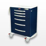 Harloff MPA3030EKC06 Medical Storage Cart with Drawers and Wheels
